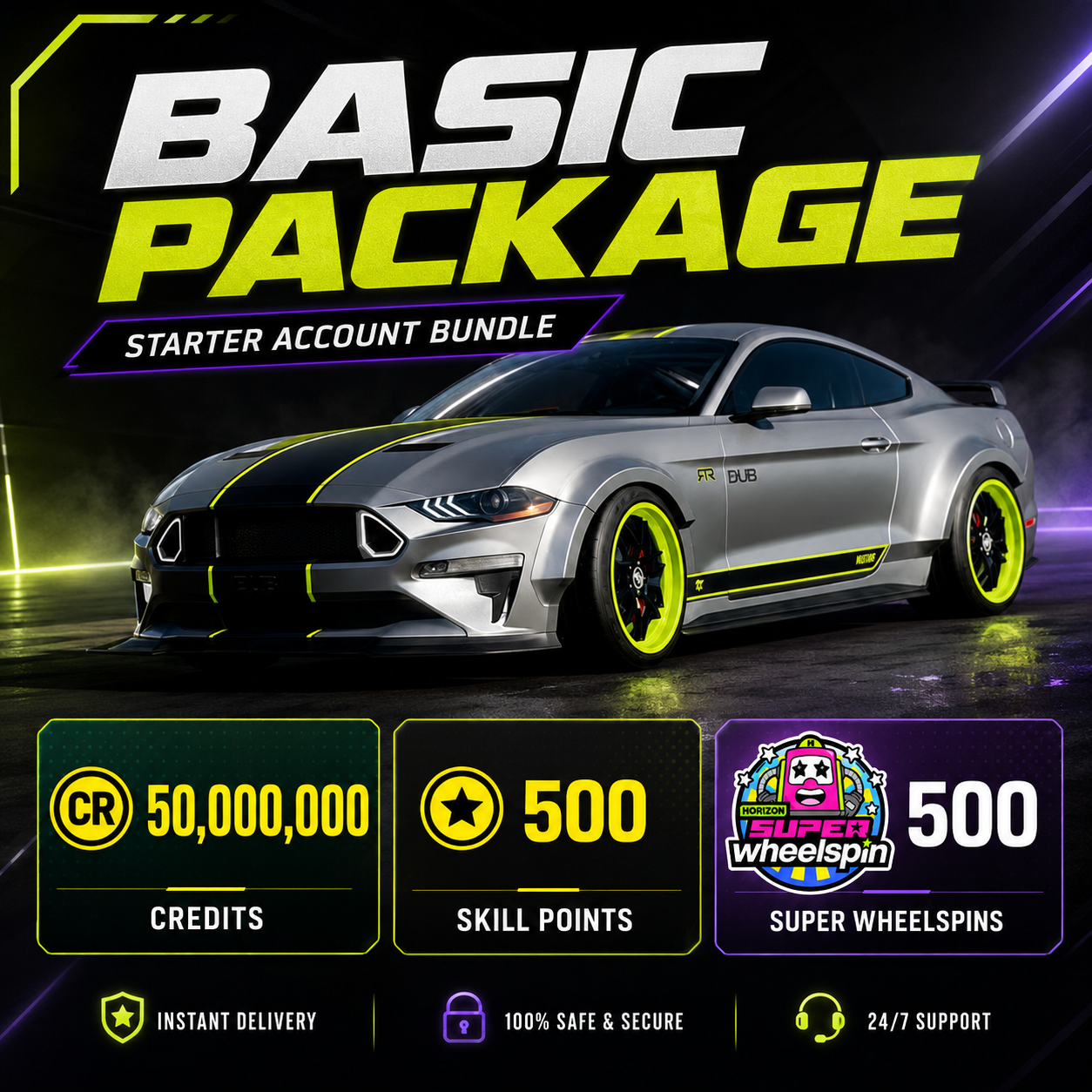 FH6 Modded Account - Basic