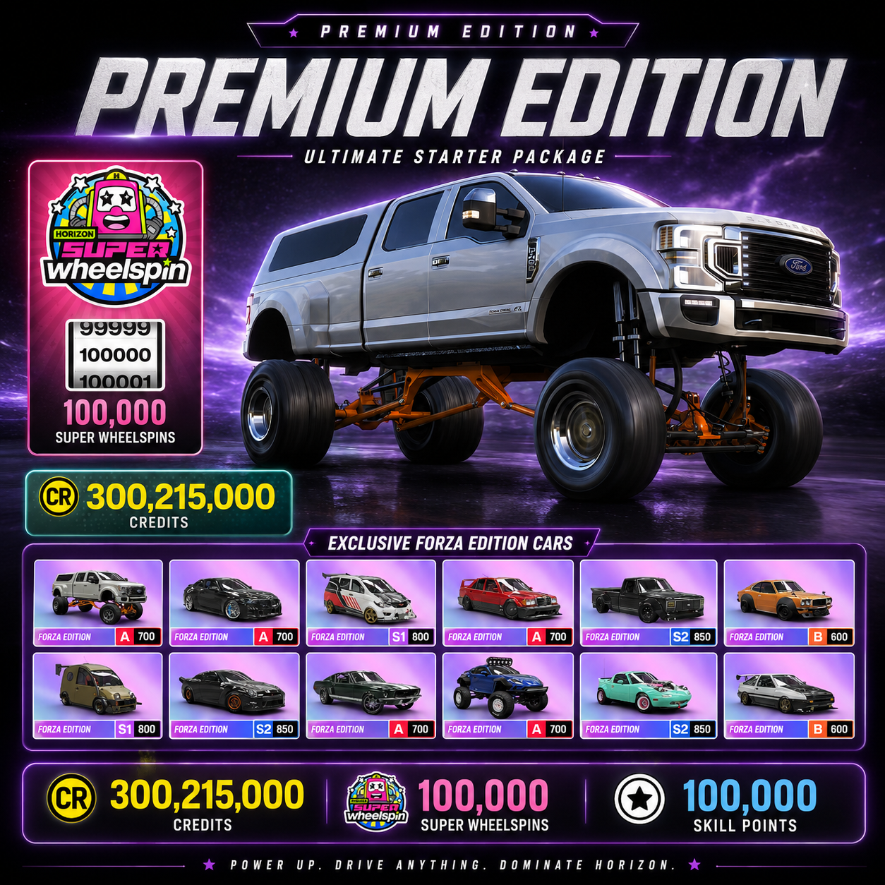 FH6 Modded Account - Premium